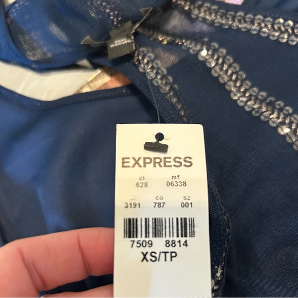 Sequined Racerback Tank Top - Picture 7 of 7